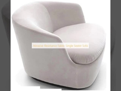 sofa simple de seater de tissu abrasif de résistance