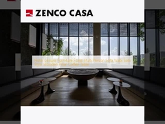 Meubles d'hôtel de loisirs meubles fixes pour plusieurs personnes canapé de style Wabi Sabi Table à café à piliers en bois