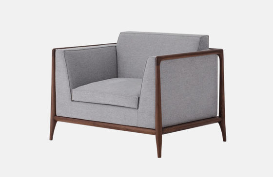 Sofa contemporain de Sofa Chair Luxurious Single Seater du tissu ISO14001