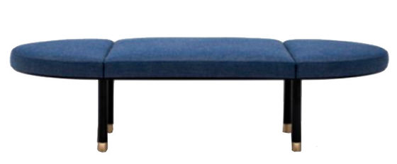 Banc élégant pour le banc résistant de chambre à coucher de contemporain de la tache 120*38*42cm de salon