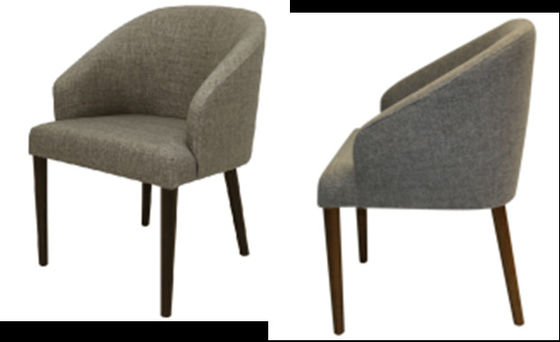 Chaises longues Scratchproof du restaurant ISO18001 d'OIN 9001 de fauteuil de velours de loisirs