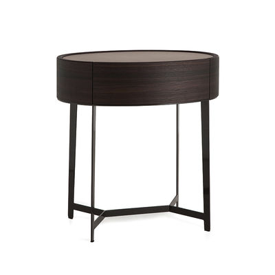 Les meubles modernes de chambre à coucher d'hôtel de table de chevet de style ont placé antirouille