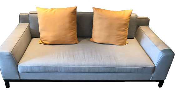 La chambre à coucher minimaliste moderne de divan de mousse de haute densité de personnalisation couche la longévité de Loveseats