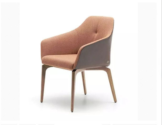 Chaises personnalisables de salle à manger de tissu de tissu de meubles de restaurant d'hôtel 600*600*840mm
