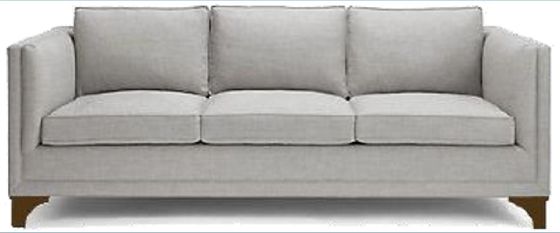 Longue Gray Sofa OIN élégante durable 14001 de Grey Living Room Furniture 200*87*80cm