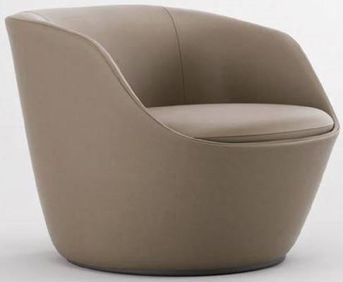 meubles de luxe légers Sofa Chair Wearproof en cuir moderne de 730*730*760mm