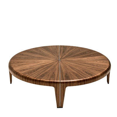 ODM d'OEM moderne de tables basses de style de grume de 1100*600*450mm