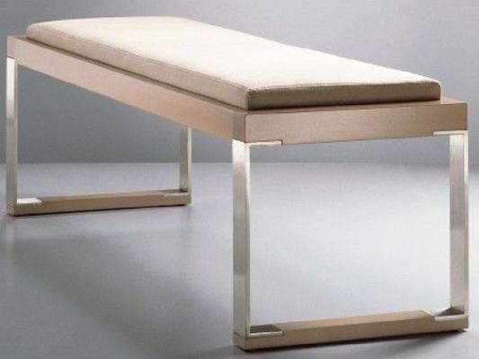 Bancs d'intérieur élégants durables des meubles 1200*400*450mm de lobby d'hôtel