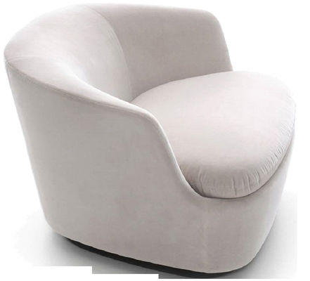 Sofa simple de Seater de tissu abrasif de résistance