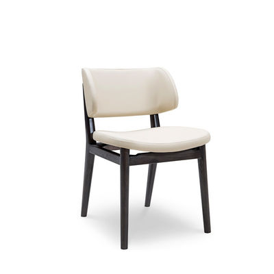 ODM dinant blanc moderne de chaises de meubles de restaurant d'hôtel de cuir de preuve de glissement