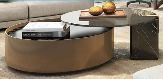 Table basse moderne cinq étoiles de style de style moderne