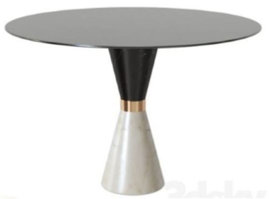 Table ronde de style moderne cinq étoiles moderne de style