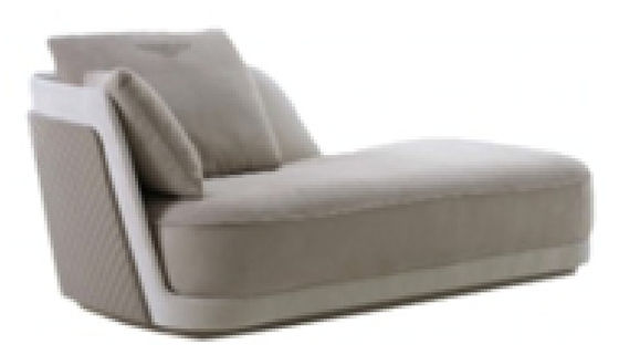 Sofa moderne cinq étoiles de loisirs de style de style moderne
