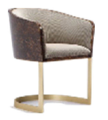 Chaise de style moderne 5 étoiles pour les environnements commerciaux