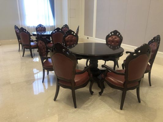 la table de salle à manger faite sur commande cinq étoiles d'hôtel international d'hôtel a placé Sofa Set adapté aux besoins du client imperméable Wearproof