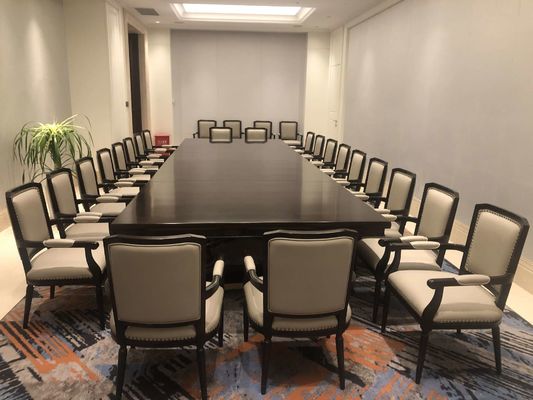 la table de salle à manger faite sur commande cinq étoiles d'hôtel international d'hôtel a placé Sofa Set adapté aux besoins du client imperméable Wearproof