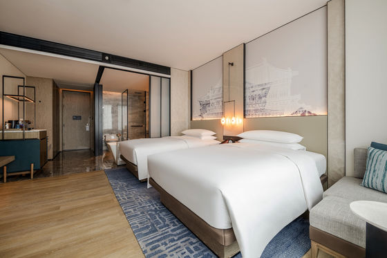 Ensemble de meubles de chambre d'hôtel contemporain pour l'industrie hôtelière