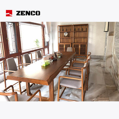 Ensemble de meubles en bois massif de style chinois avec chaises et armoires de table à thé