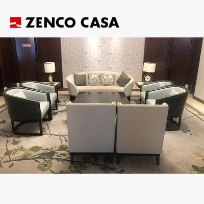 Ensemble de meubles de loisirs de style moderne, y compris le canapé, la chaise de loisirs, la table basse