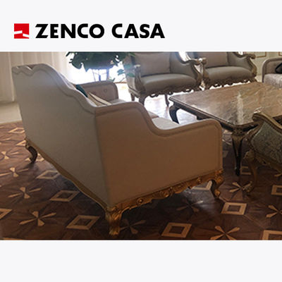 Ensemble de meubles de loisirs de style européen pour l'hôtel, y compris le canapé, la chaise de loisirs, la table basse