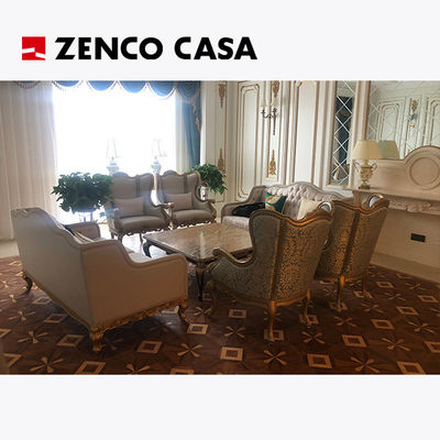 Ensemble de meubles de loisirs de style européen pour l'hôtel, y compris le canapé, la chaise de loisirs, la table basse
