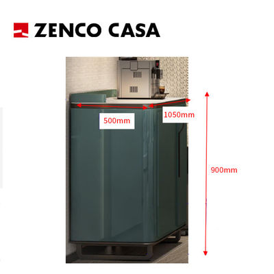 Ensemble de meubles pour chambre jumelle d'hôtel comprend lit et canapé avec coussins