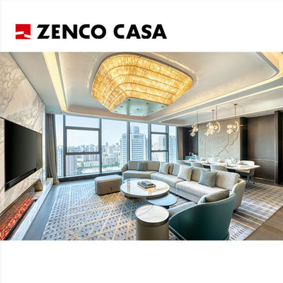 Hôtel cinq étoiles Suite de luxe Ensemble de meubles incluant canapé multi-personnes, etc.