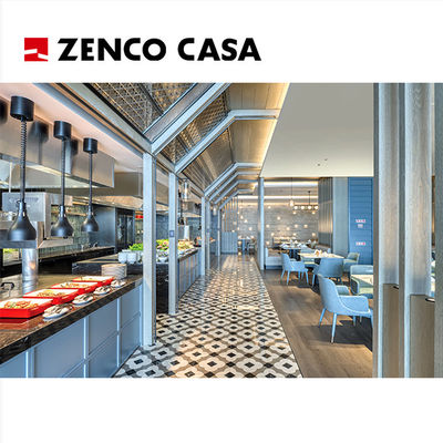 Projet de personnalisation de meubles d'hôtel-restaurant cinq étoiles, y compris des chaises de cuisine en cuir