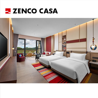 Projet de personnalisation de meubles de deux chambres d'hôtel cinq étoiles avec un style distinctif