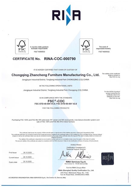 La Chine ZENCO certifications
